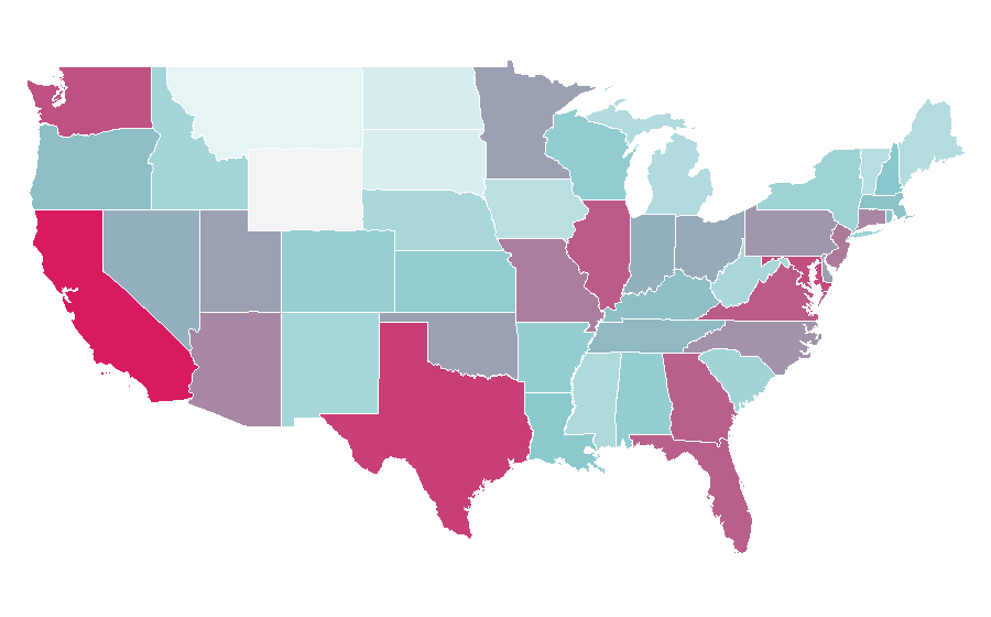Affinity by region — Mazda3, United States