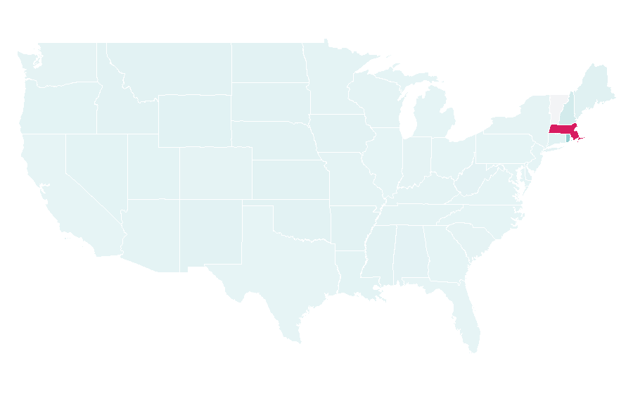 Affinity by region — MBTA Commuter Rail, United States