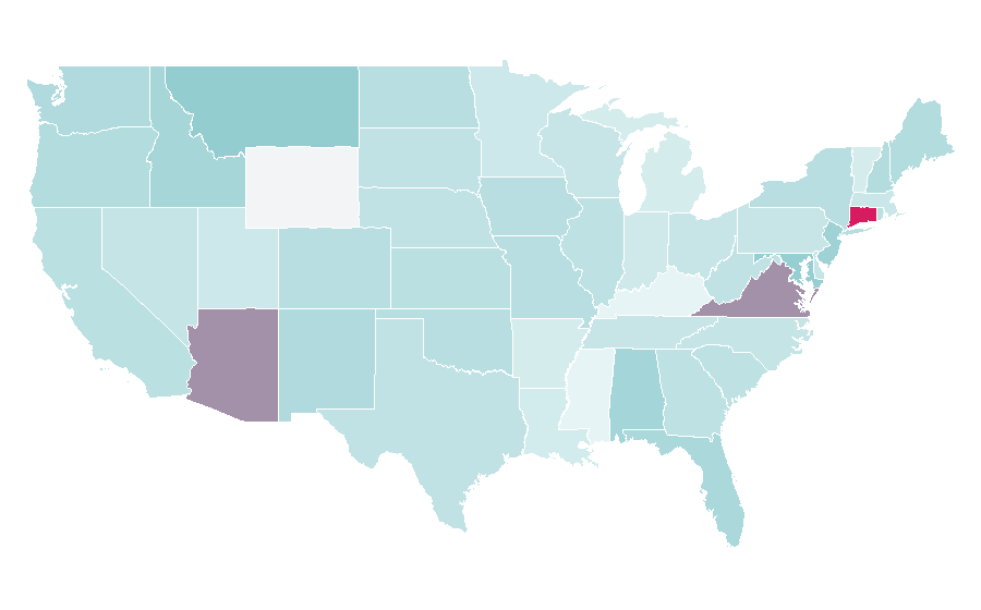 Affinity by region — McAfee, United States