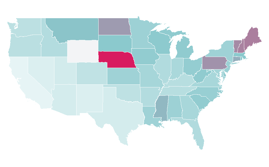 Affinity by region — Meatball, United States