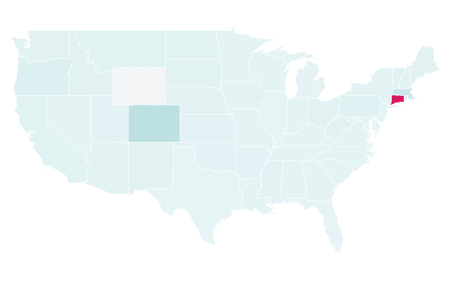 Affinity by region — Mecha, United States