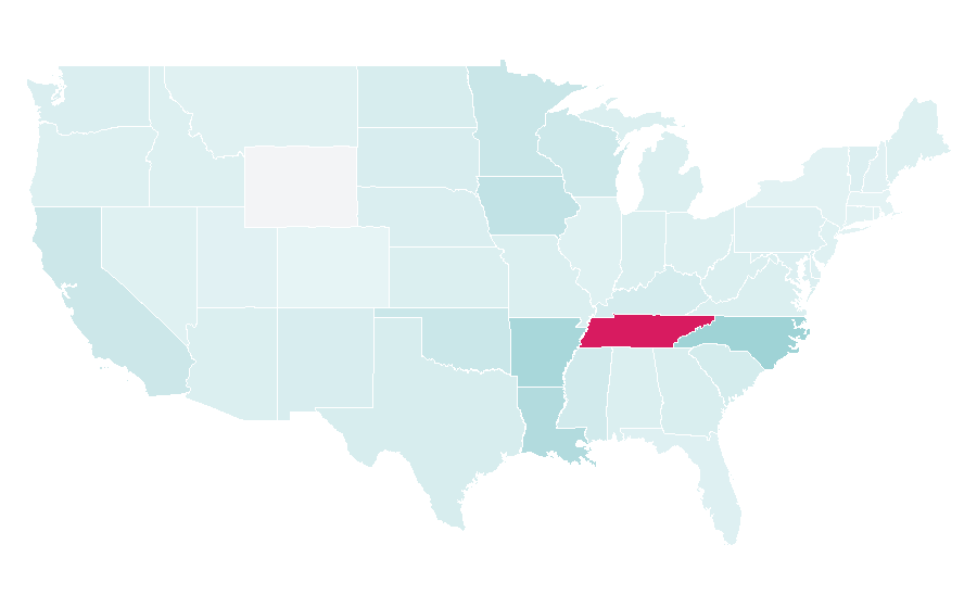Affinity by region — Medics (Polish TV series), United States