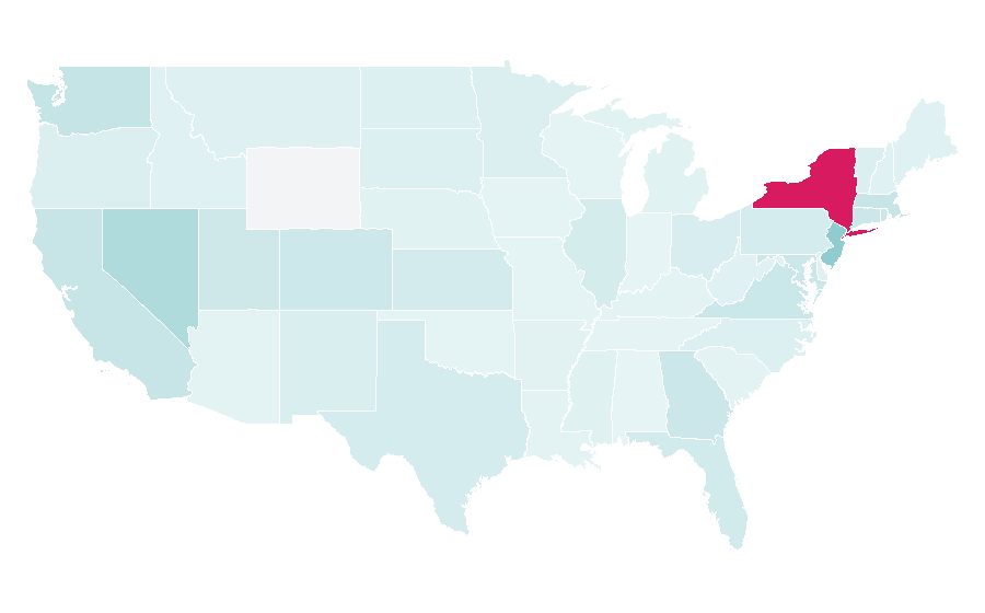Affinity by region — Meduza, United States