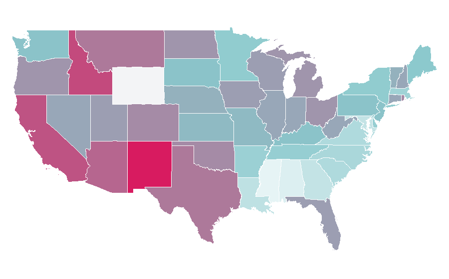 Affinity by region — Meet the Fockers, United States