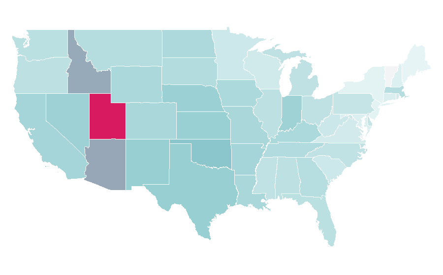 Affinity by region — Meet the Robinsons, United States