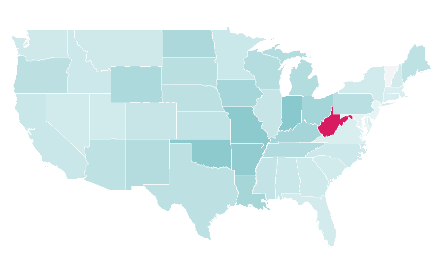 Affinity by region — meetme, United States