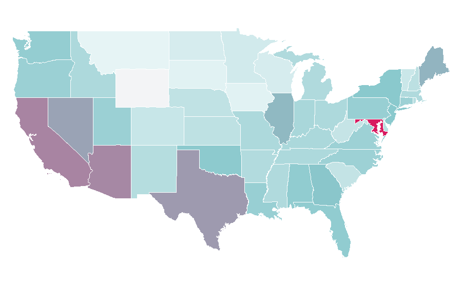 Affinity by region — Mega Man (video game), United States