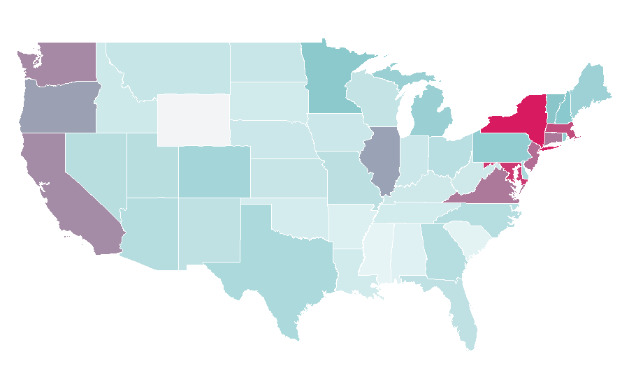 Affinity by region — Mehdi Hasan, United States
