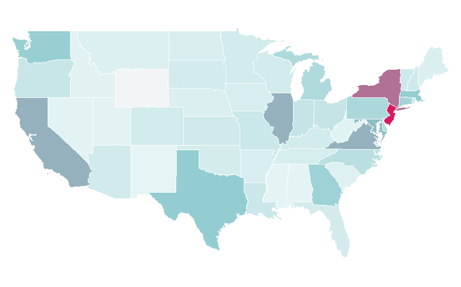 Affinity by region — Mehndi, United States