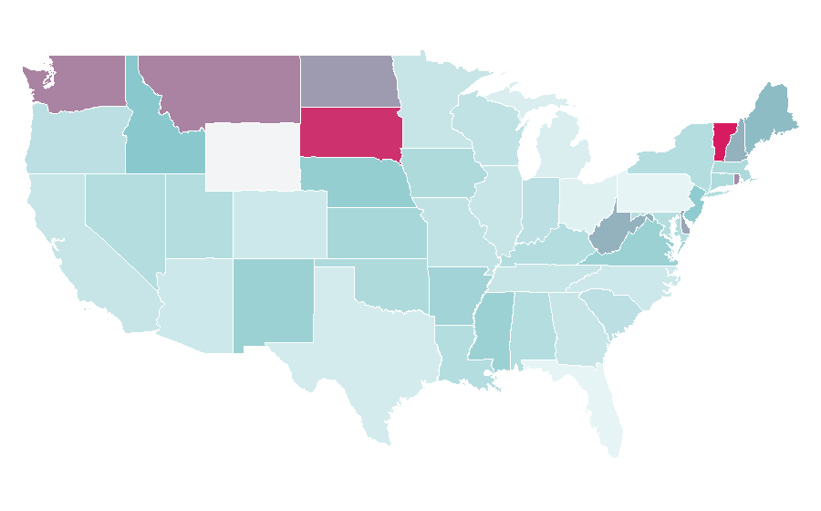 Affinity by region — Merchant navy, United States