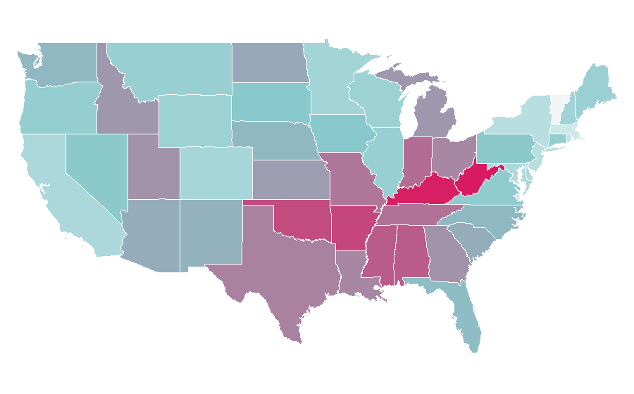 Affinity by region — Meta Quest 3, United States