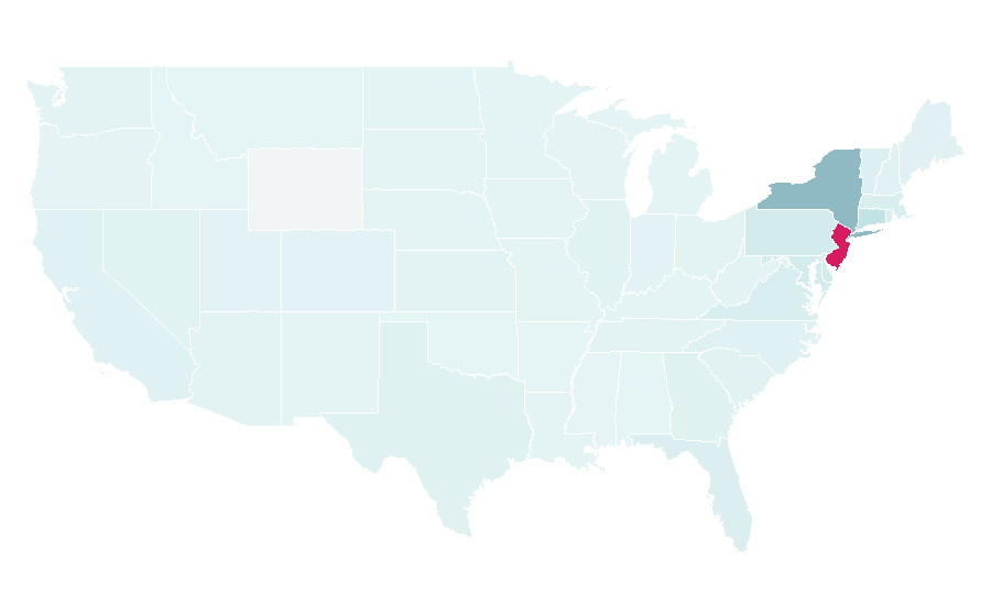 Affinity by region — MetLife Stadium, United States