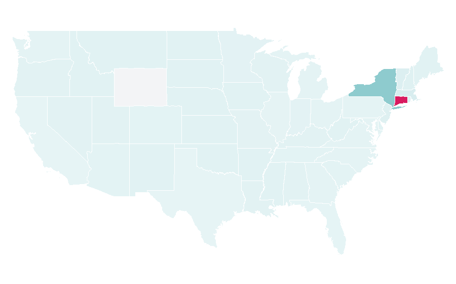Affinity by region — Metro-North Railroad, United States
