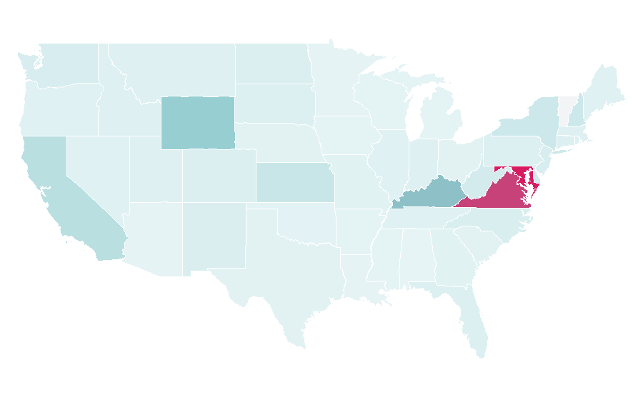 Affinity by region — Metro Station (band), United States