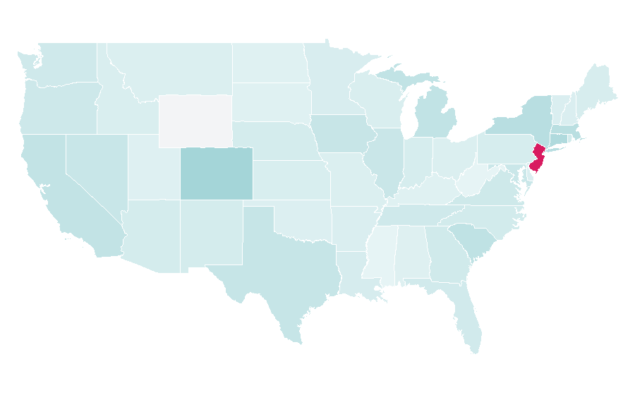 Affinity by region — Mezcal, United States