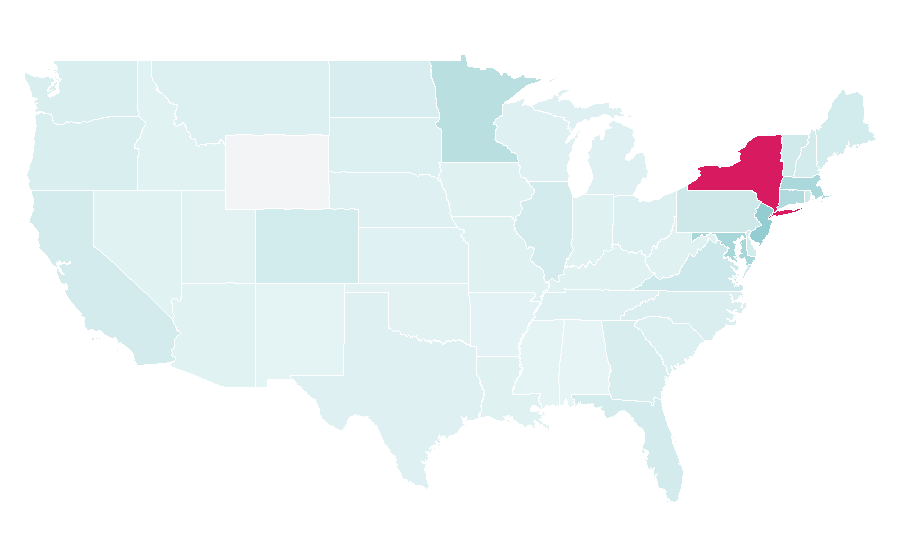Affinity by region — Michael Bloomberg, United States