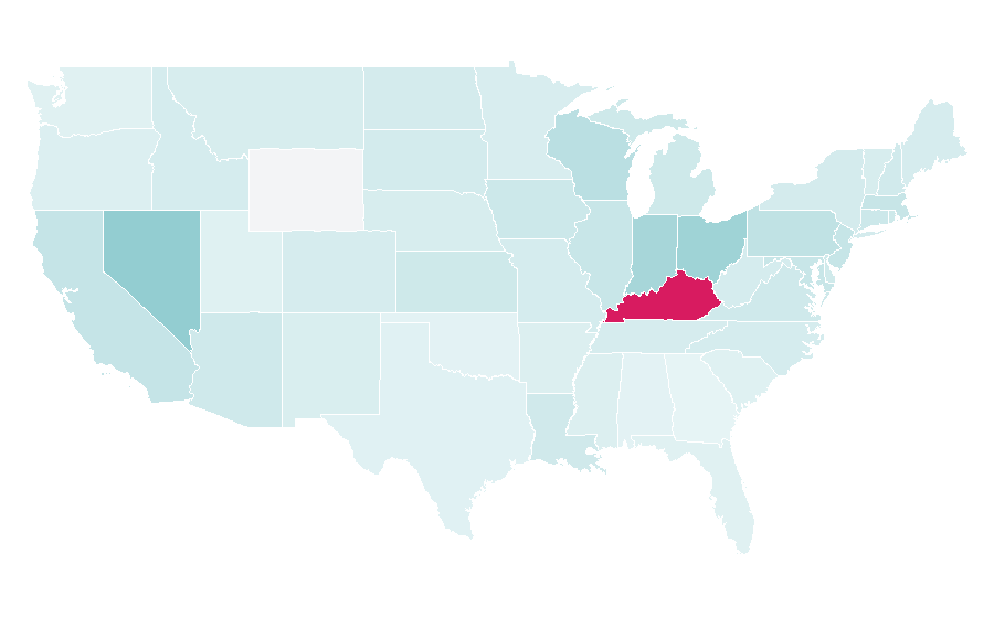 Affinity by region — Michael Mayer (musician), United States