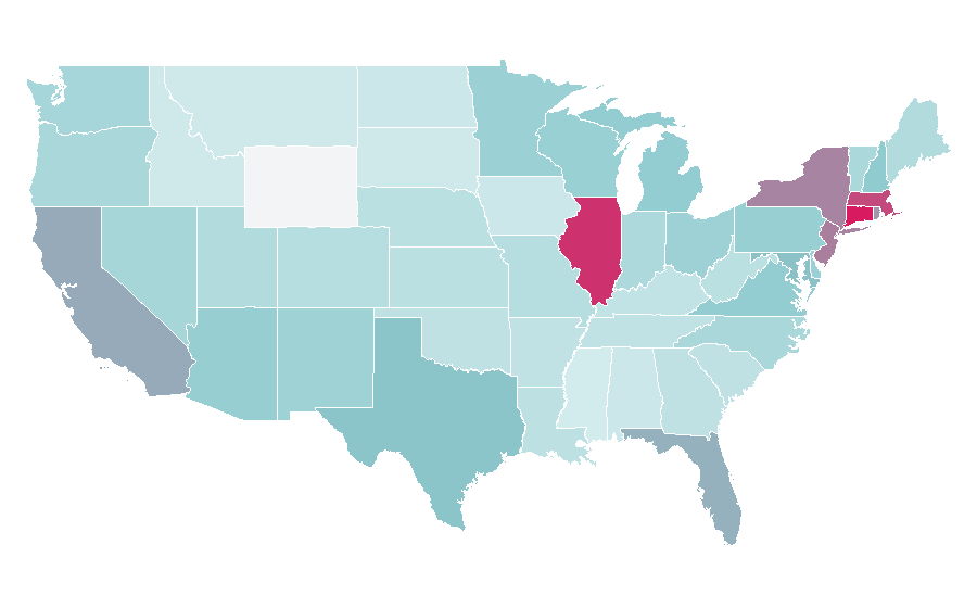 Affinity by region — Michaels Stores, United States