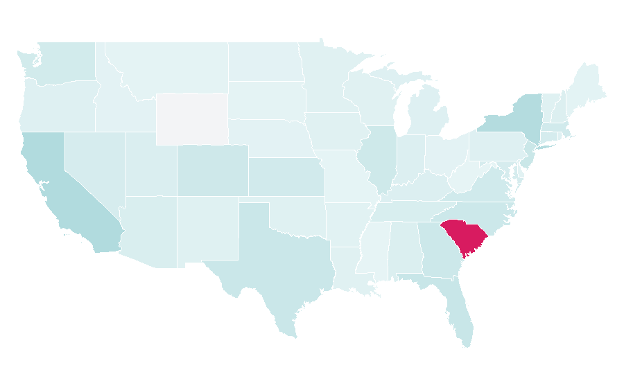 Affinity by region — Michelin, United States