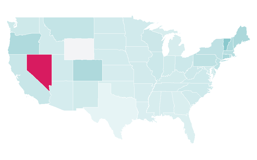 Affinity by region — Mickey Hart, United States