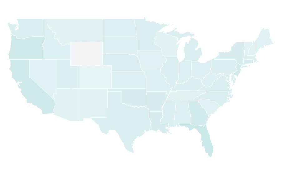 Affinity by region — Midnight Sun (2006 film), United States