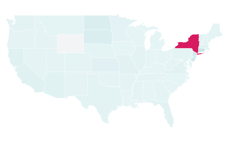 Affinity by region — Mido (footballer), United States