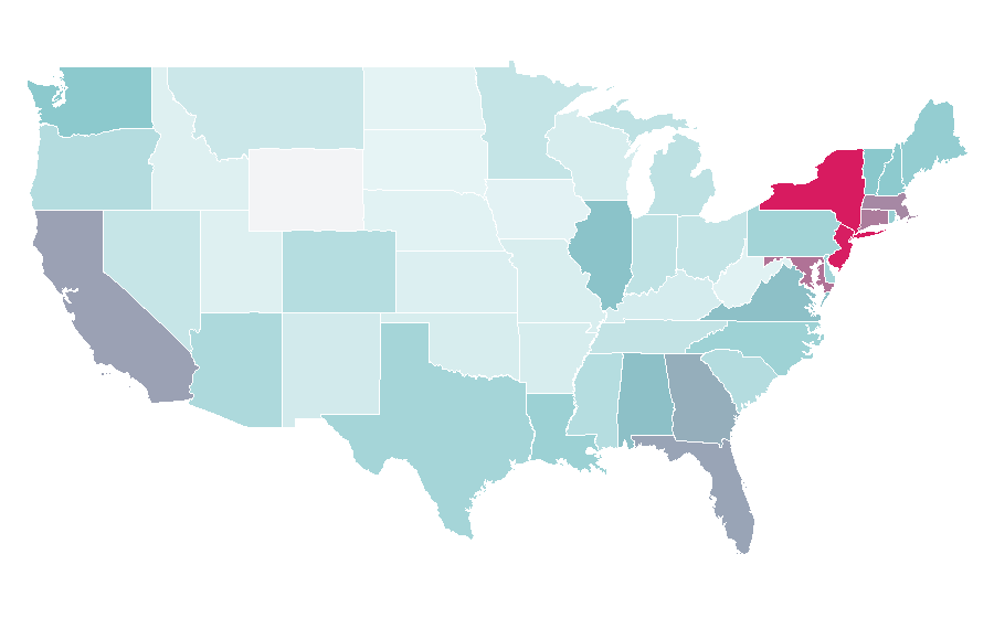 Affinity by region — Miele, United States