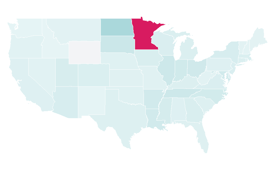 Affinity by region — Mike Conley, Jr., United States