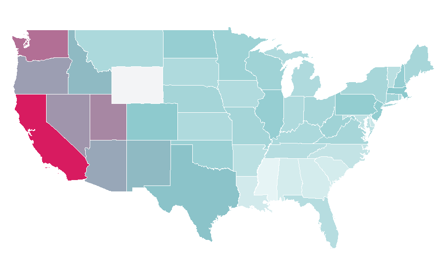 Affinity by region — Mike Shinoda, United States