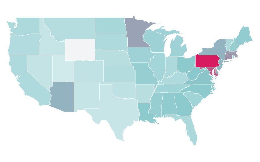 Affinity by region — Mike Wallace, United States