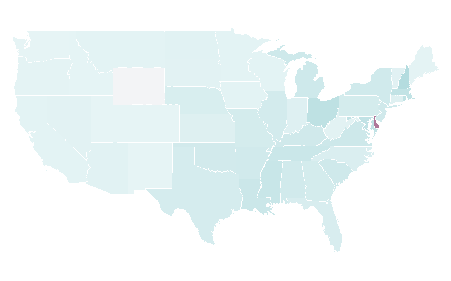 Affinity by region — Milano (cookie), United States