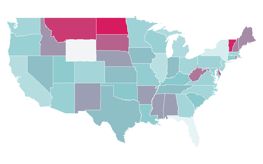 Affinity by region — Military engineering, United States