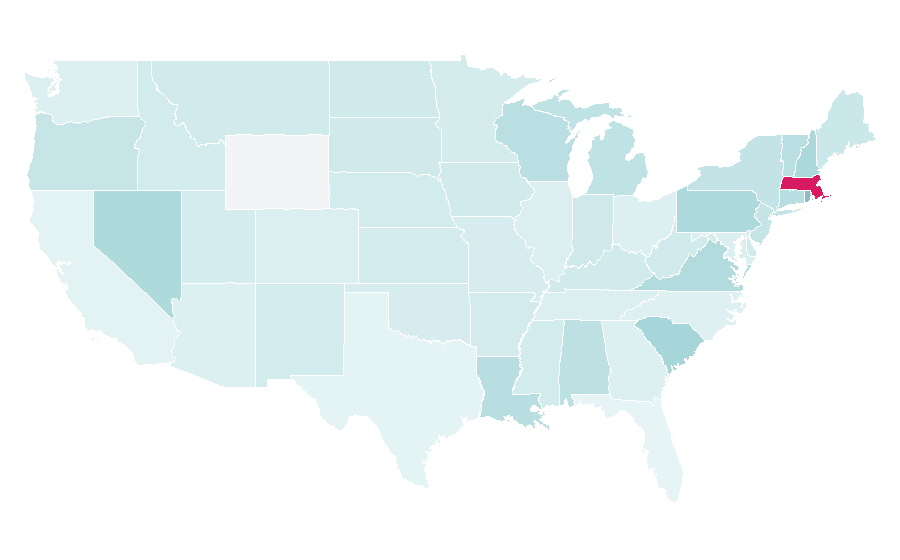 Affinity by region — Mill Street Brewery, United States