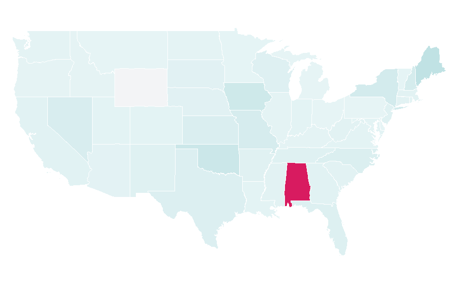 Affinity by region — Milo (drink), United States