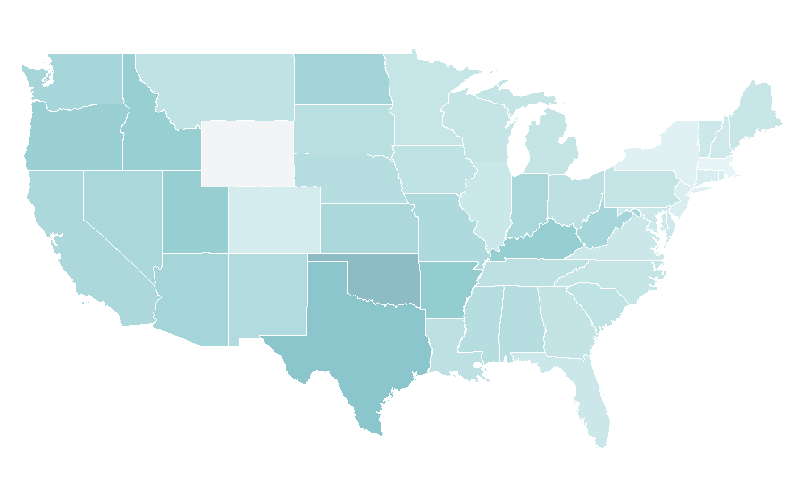 Affinity by region — Minecraft: Story Mode, United States