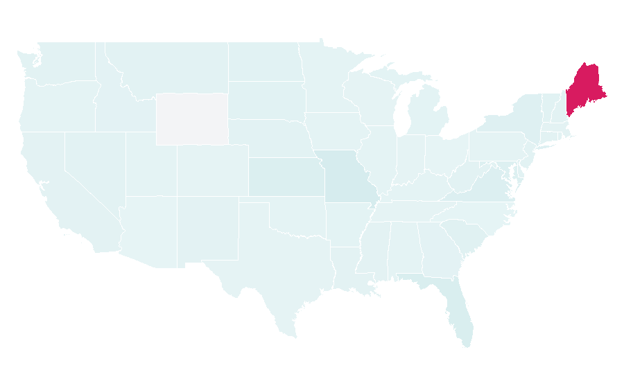Affinity by region — Mini-bar, United States
