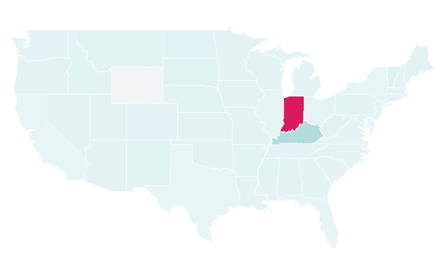Affinity by region — Mini marathon, United States