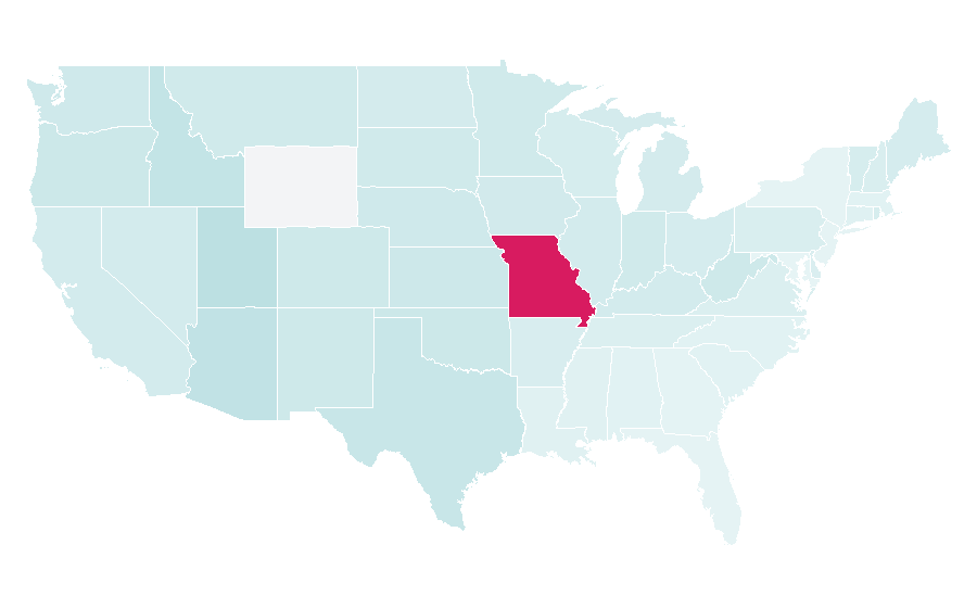 Affinity by region — Miniature figure (gaming), United States