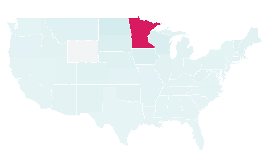 Affinity by region — Minnetonka, Minnesota, United States