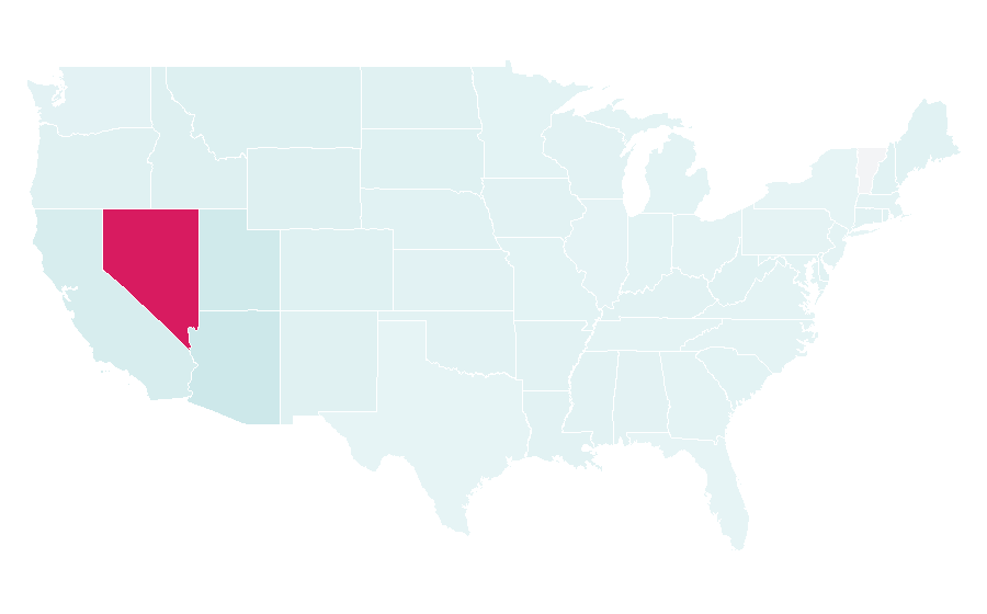 Affinity by region — Mint 400, United States