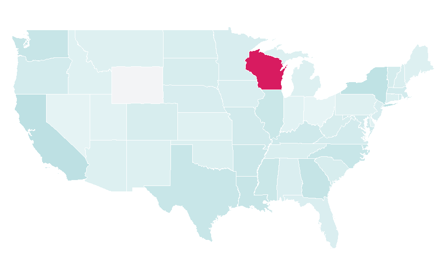 Affinity by region — Mixed media, United States