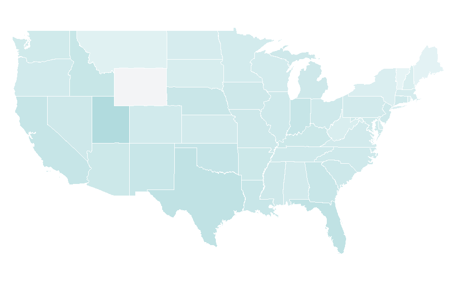 Affinity by region — Moana (2016 film), United States
