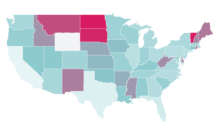 Affinity by region — Mobile VoIP, United States