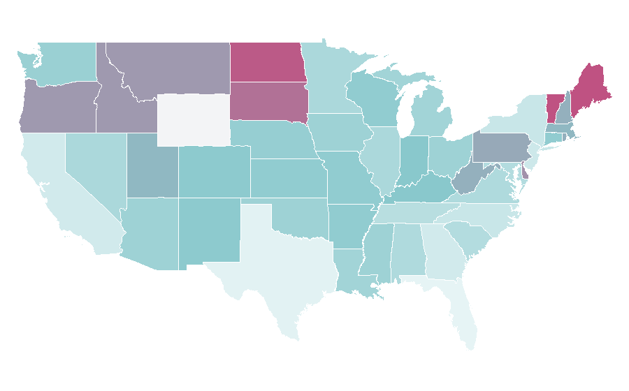 Affinity by region — Model building, United States