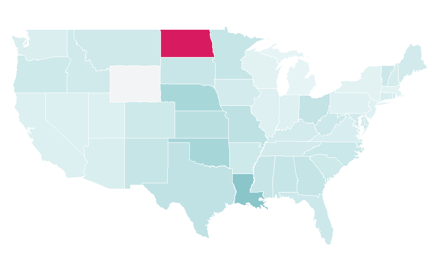 Affinity by region — Modular building, United States