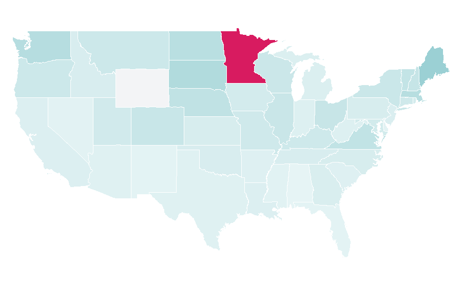 Affinity by region — Mogadishu, United States
