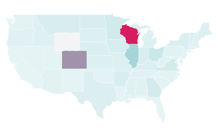 Affinity by region — Molson Coors Brewing Company, United States