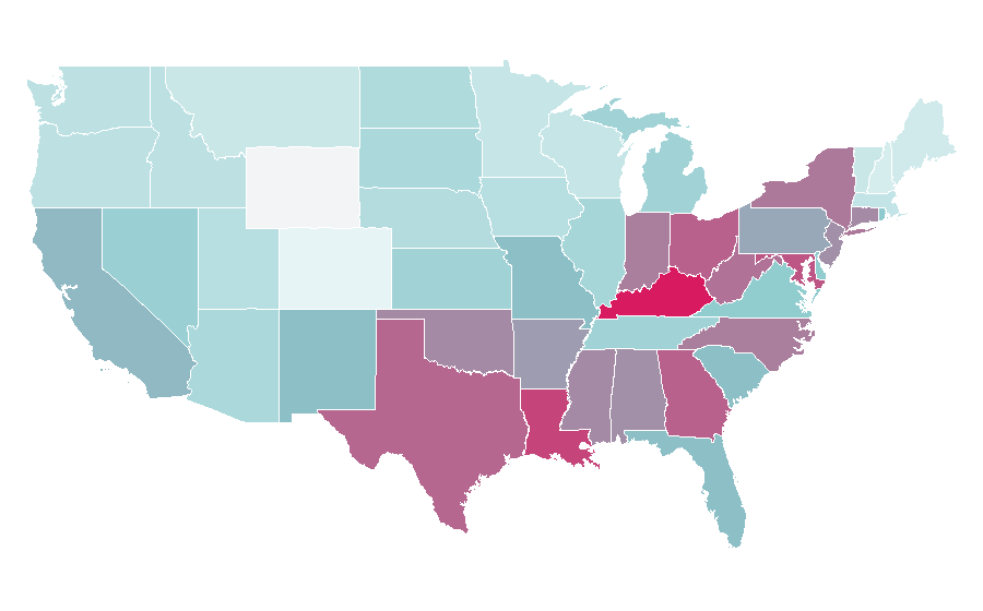 Affinity by region — Mommy (2014 film), United States