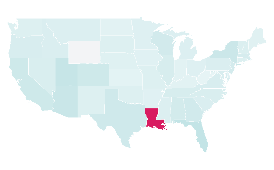 Affinity by region — Monday, United States