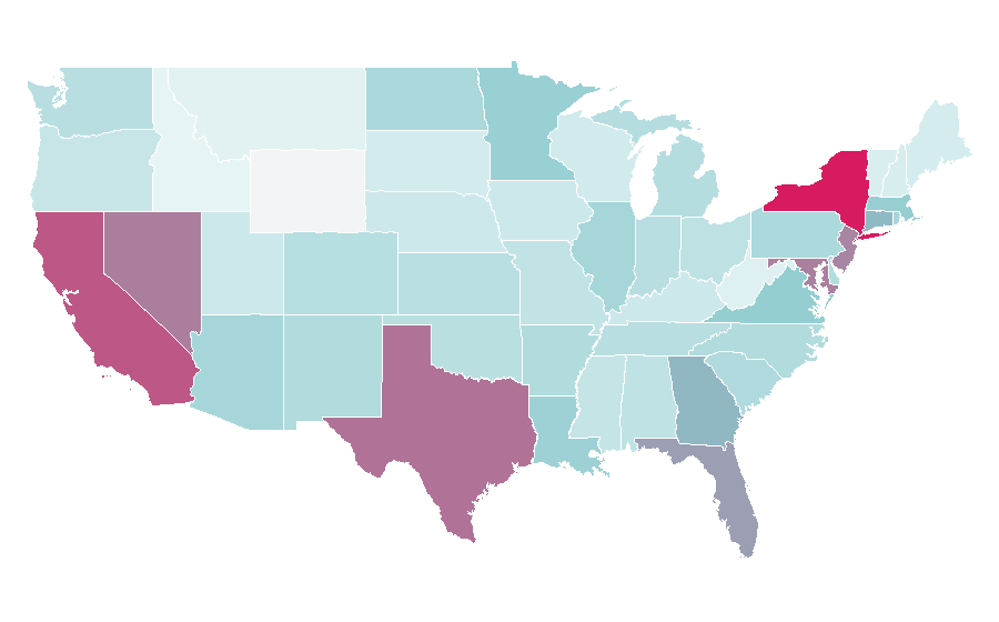 Affinity by region — MoneyGram, United States